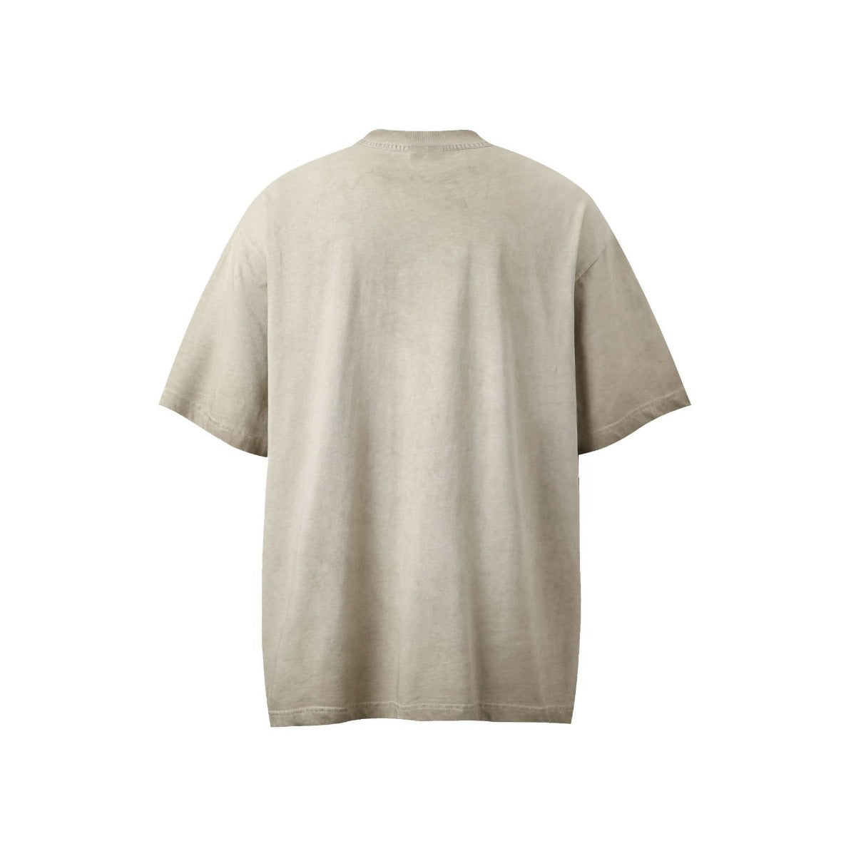 60s Style T Shirts Loose Wash Old Character Print Short Sleeve T