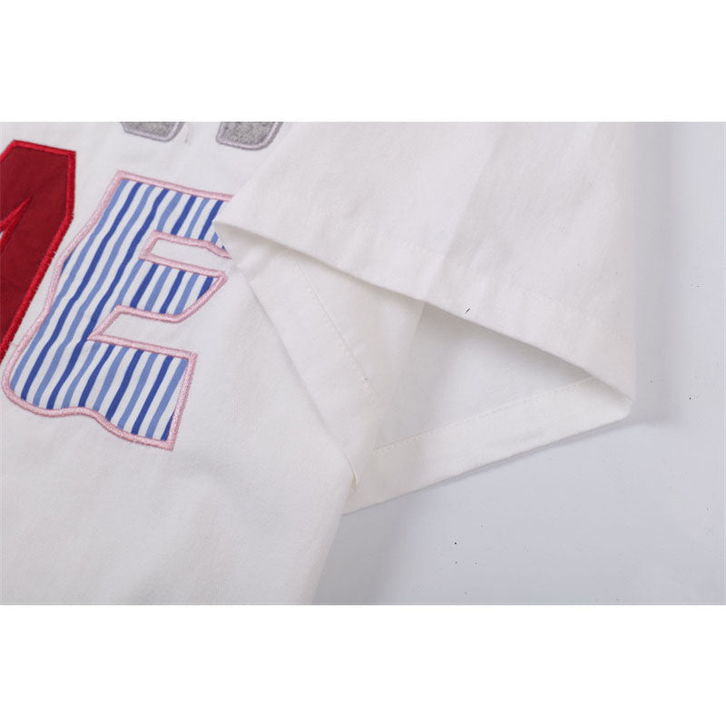 Casual Street Wear Short Sleeve T-Shirt Oversize Loose Casual Shirt