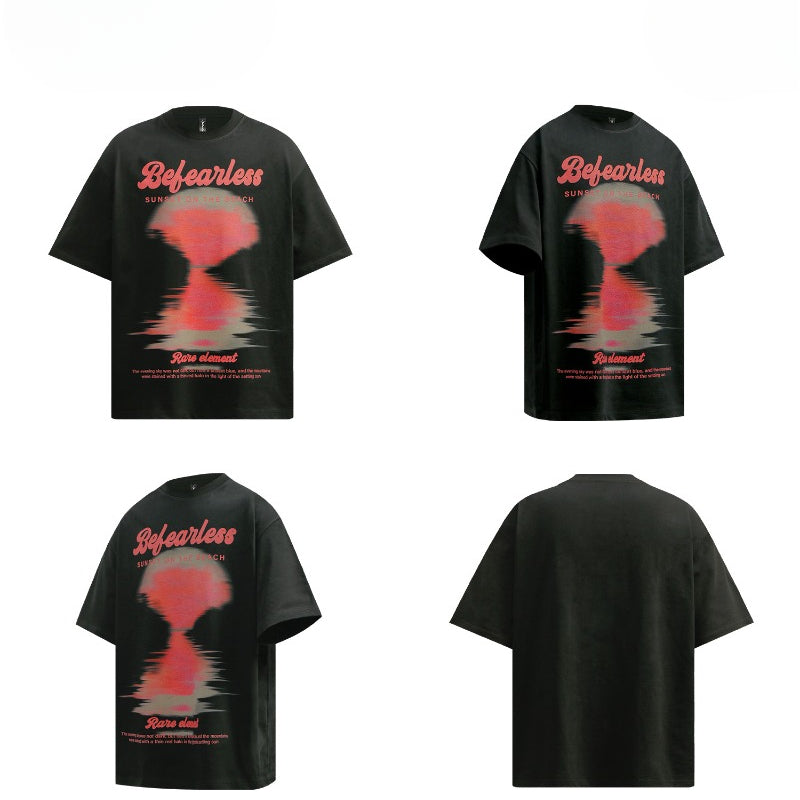 80s And 90s Vintage Sunset Reflection T-Shirts