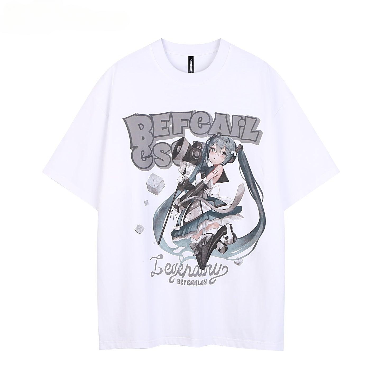 80s And 90s Vintage T Shirts Cartoon Print Loose Short Sleeve Men and Women