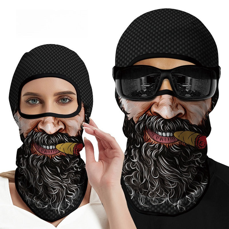 Cycling Windproof Hood Face Protection Men's and Women's