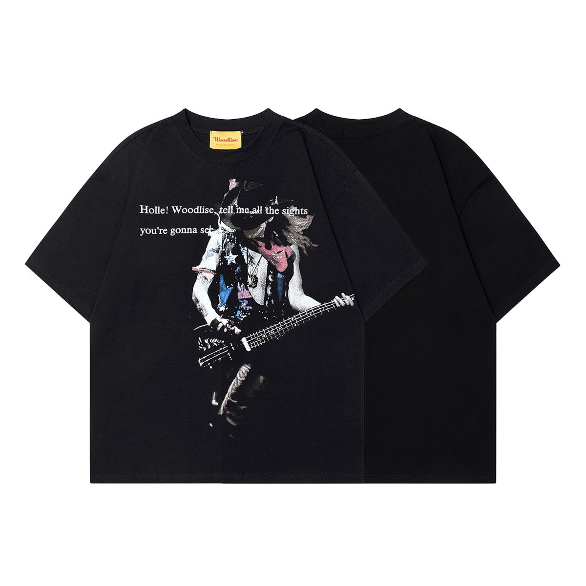 90s West Coast Hip Hop Fashion T Shirts Heavy Metal Rock Band Short Sleeve T-Shirt