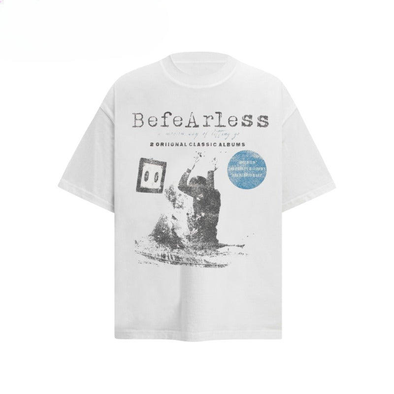 80s And 90s Vintage T Shirts Vintage Washing Old Abstract Short Sleeve T-Shirts