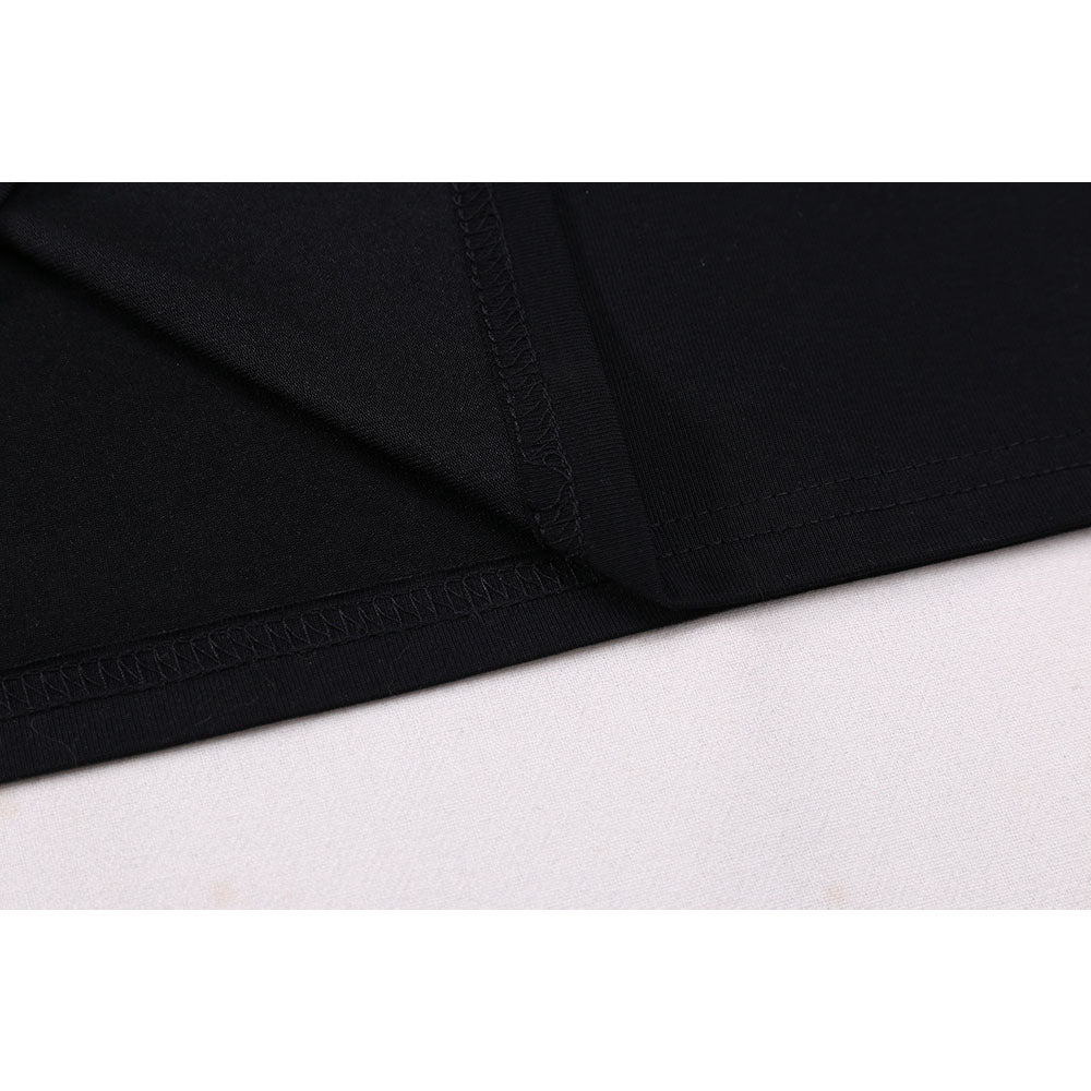 Nostalgia T Shirts Letter Embroidered T-Shirt Summer Short Sleeve Loose Top