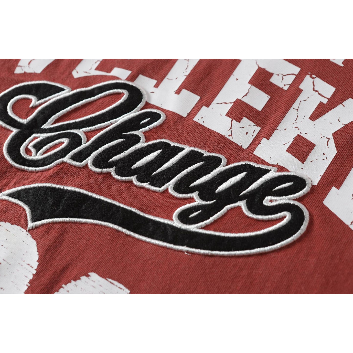 Ye T Shirt Summer Basketball Sweatshirt Washed Old Embroidered T-Shirt Short Sleeve