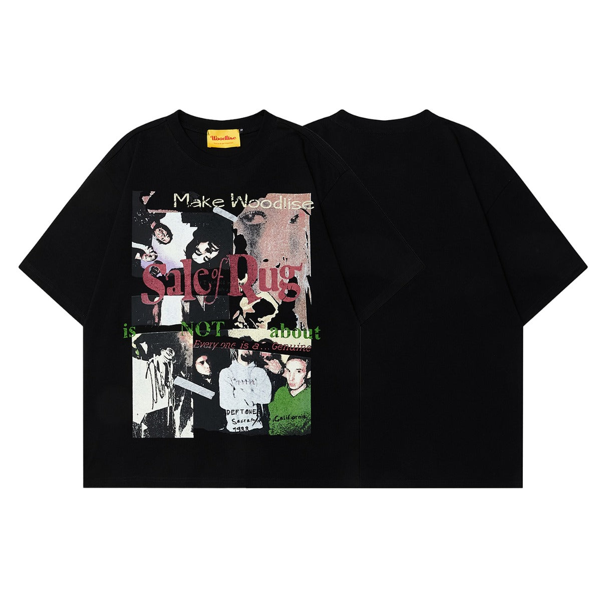 90s West Coast Hip Hop Fashion T Shirts Vintage Characters Old Poster Print T-Shirts