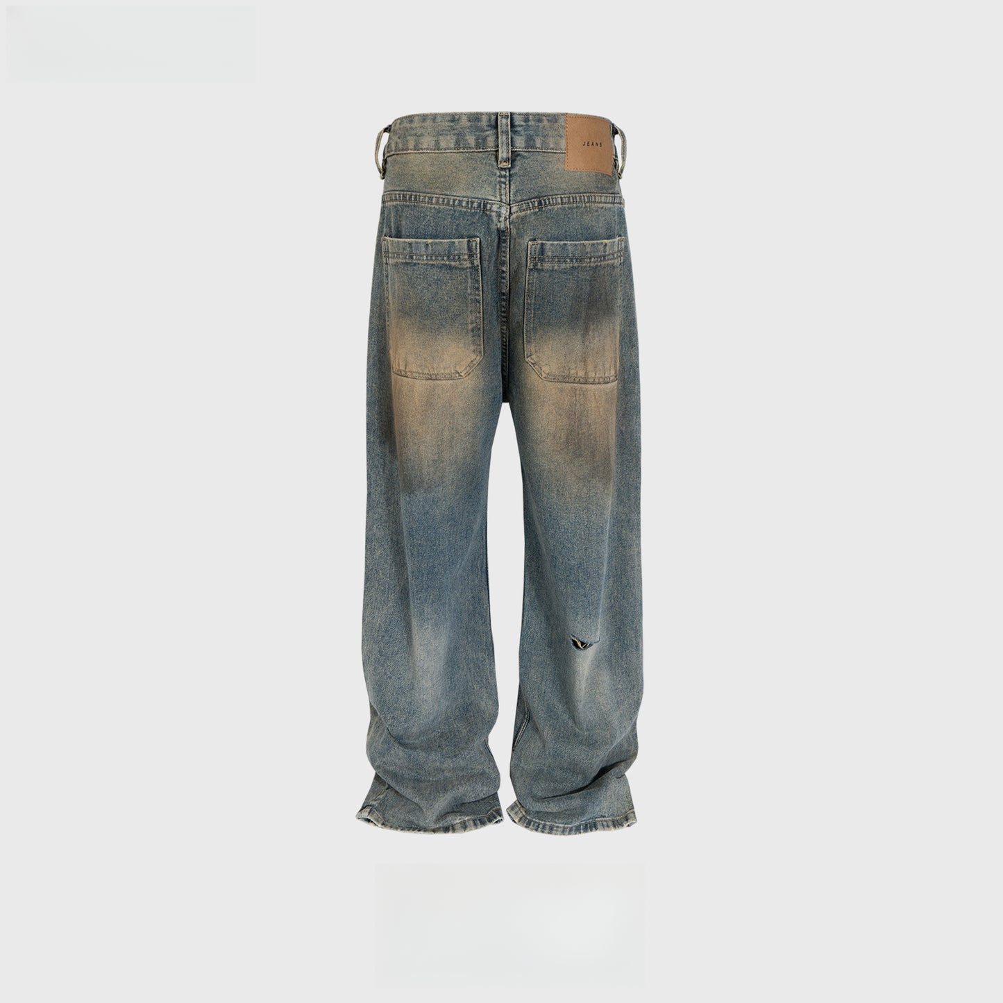 Rock Revival Jeans Embroidery Wash Old Trousers Ripped Jeans