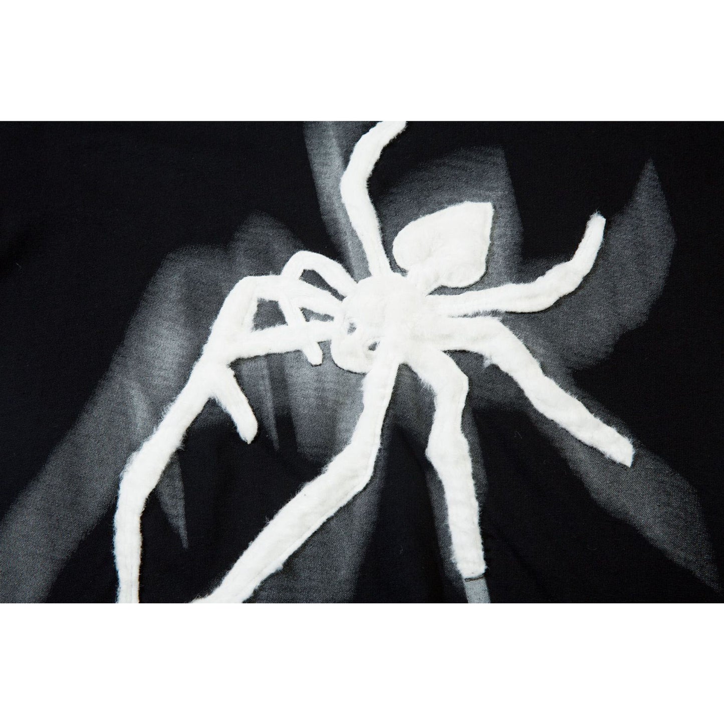 1990 Fashion T-Shirt Vintage T-Shirt Summer Spider Embroidery Short Sleeve