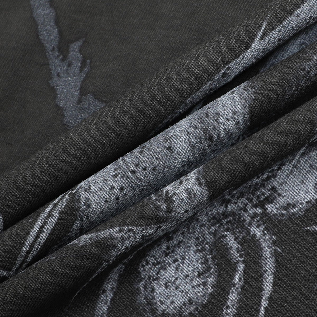 1990 Fashion T-Shirt Summer T-Shirt Vintage Spider Short Sleeve T-Shirt