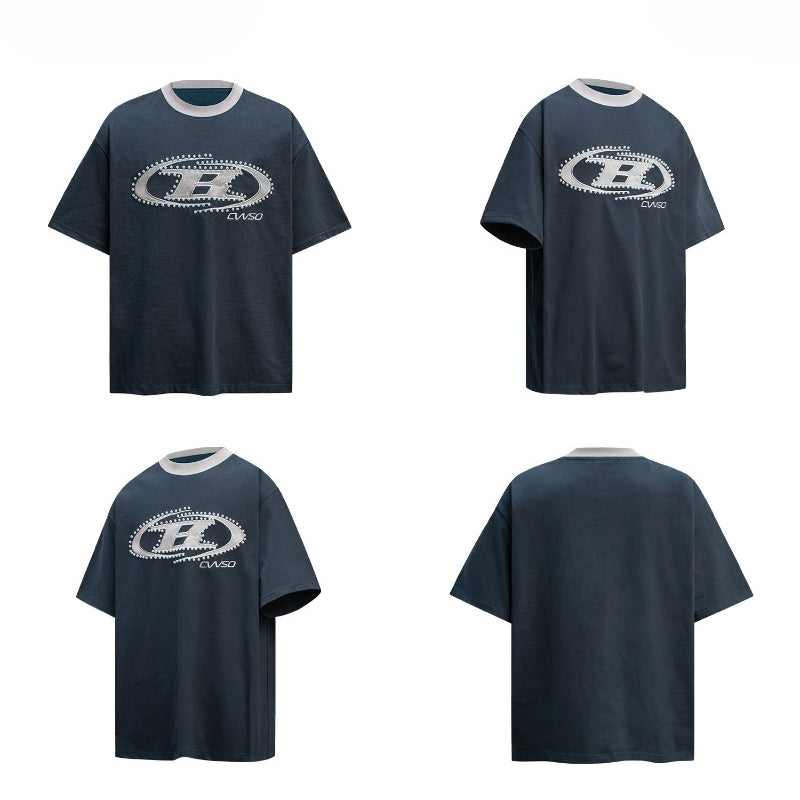 80s And 90s Vintage Pearl Embroidery Short Sleeve T-Shirts