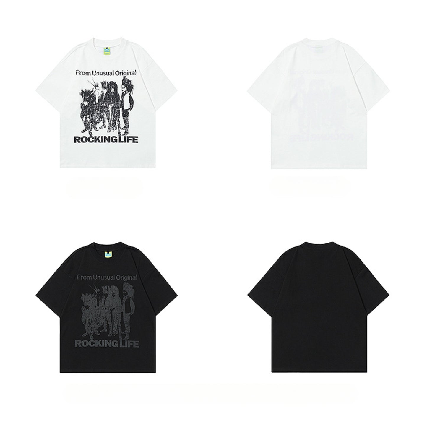 90s West Coast Hip Hop Fashion T Shirts Spring Summer Dopamine Loose Love Short Sleeve T-Shirt