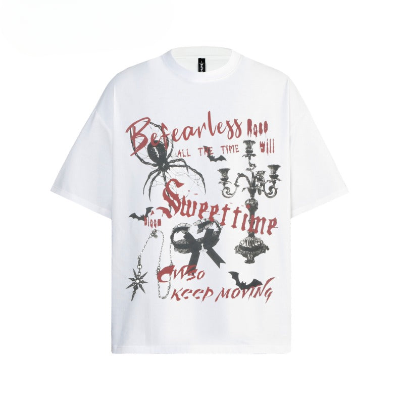 80s And 90s Vintage T-Shirts Retro Spider Men's and Women's Short Sleeve T-Shirts