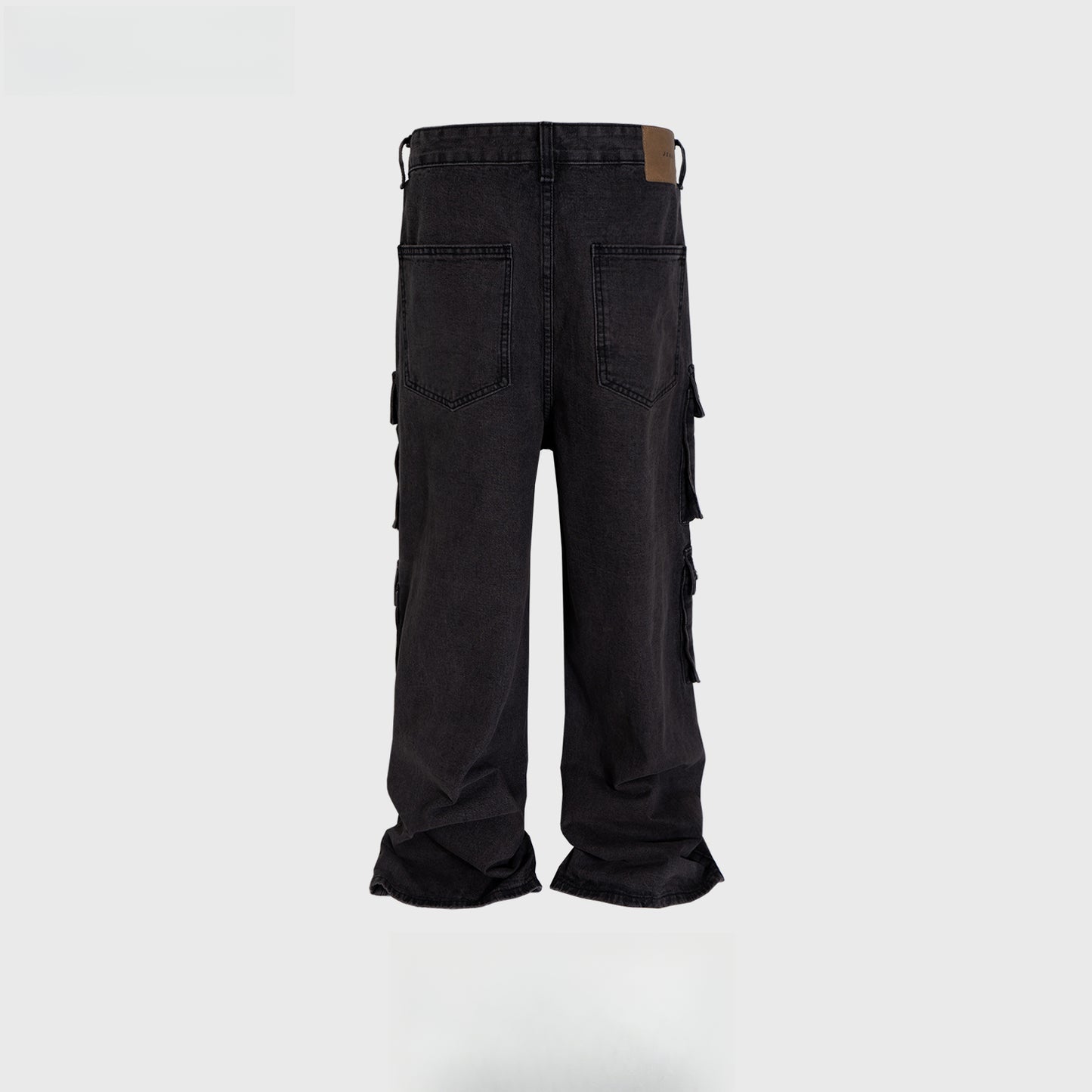 Rock Revival Jeans Long Pants Multi-Pocket Wide-Foot Jeans