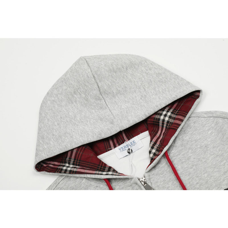 Streetwear Hoodie Loose Hip Hop Cardigan Jacket
