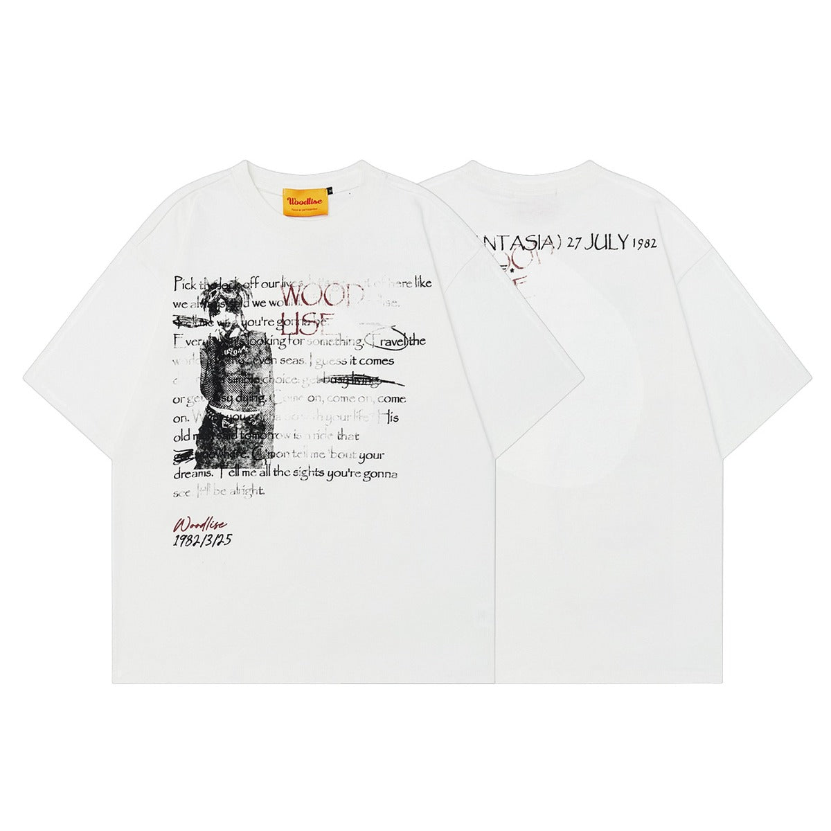90s West Coast Hip Hop Fashion T Shirts Graffiti Short Sleeve T-Shirts