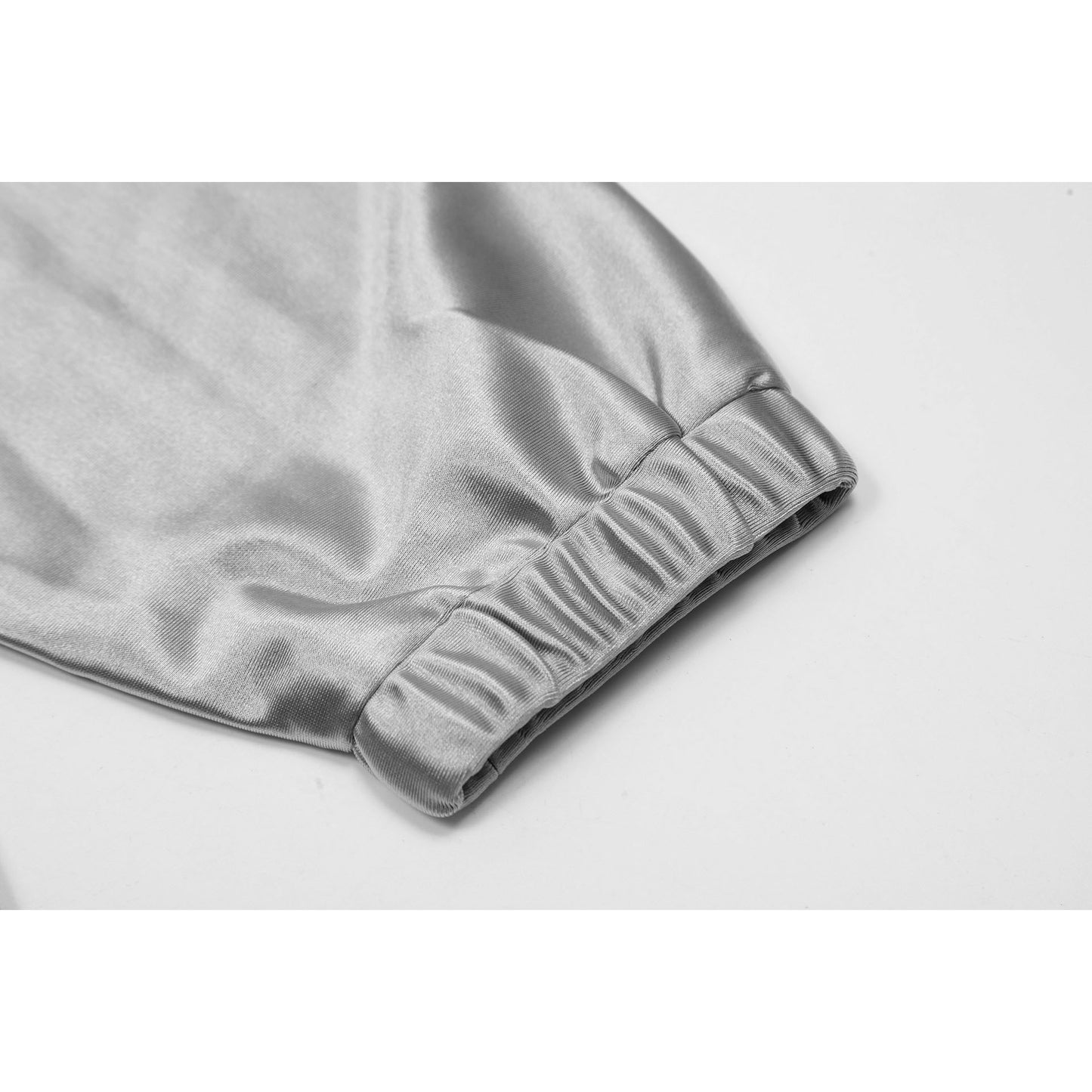 New York Hip Hop Style Vintage Print V-Neck Long Sleeve T-Shirt