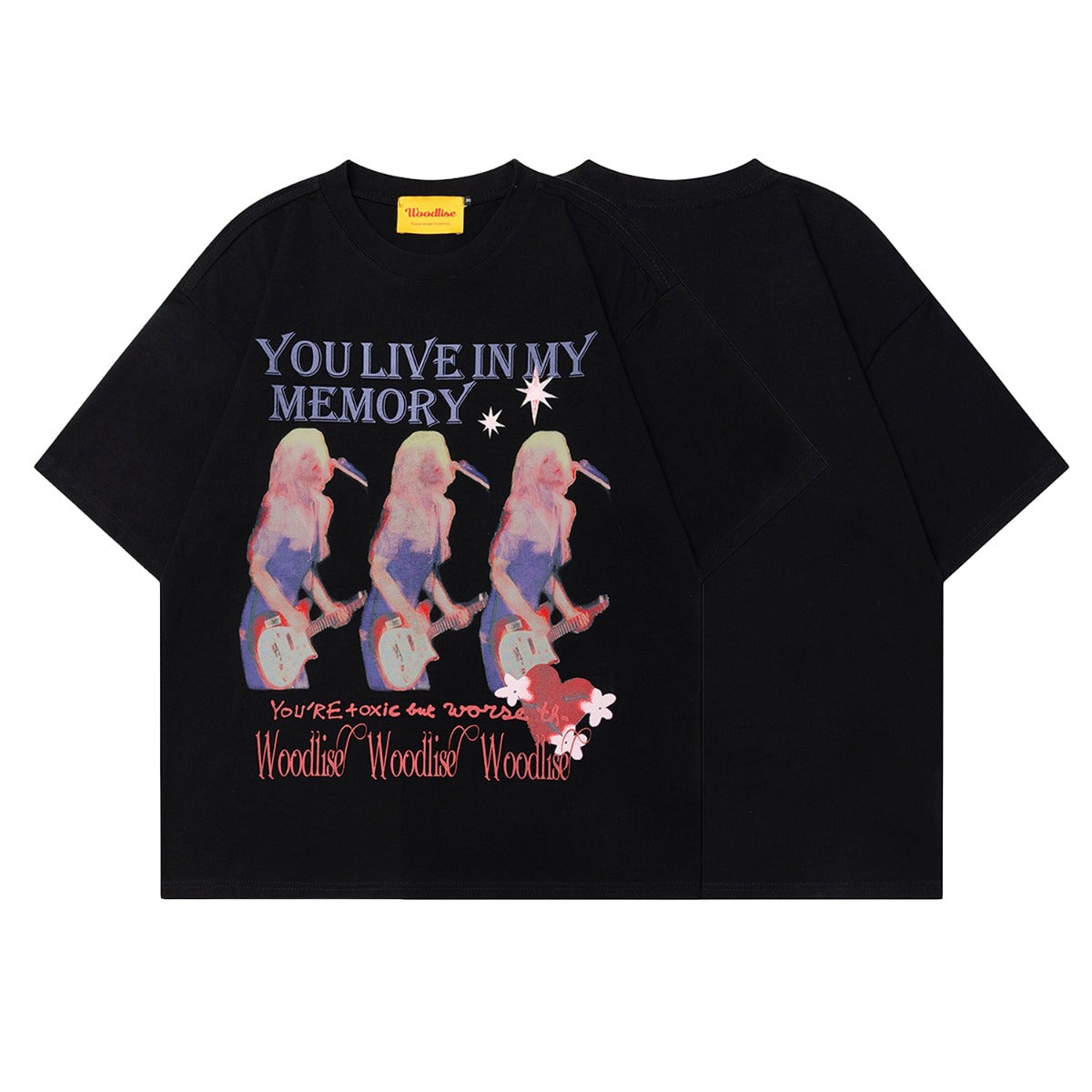 90s West Coast Hip Hop Fashion T-Shirts Retro Rap Rock Crew Neck Short Sleeve T-Shirt