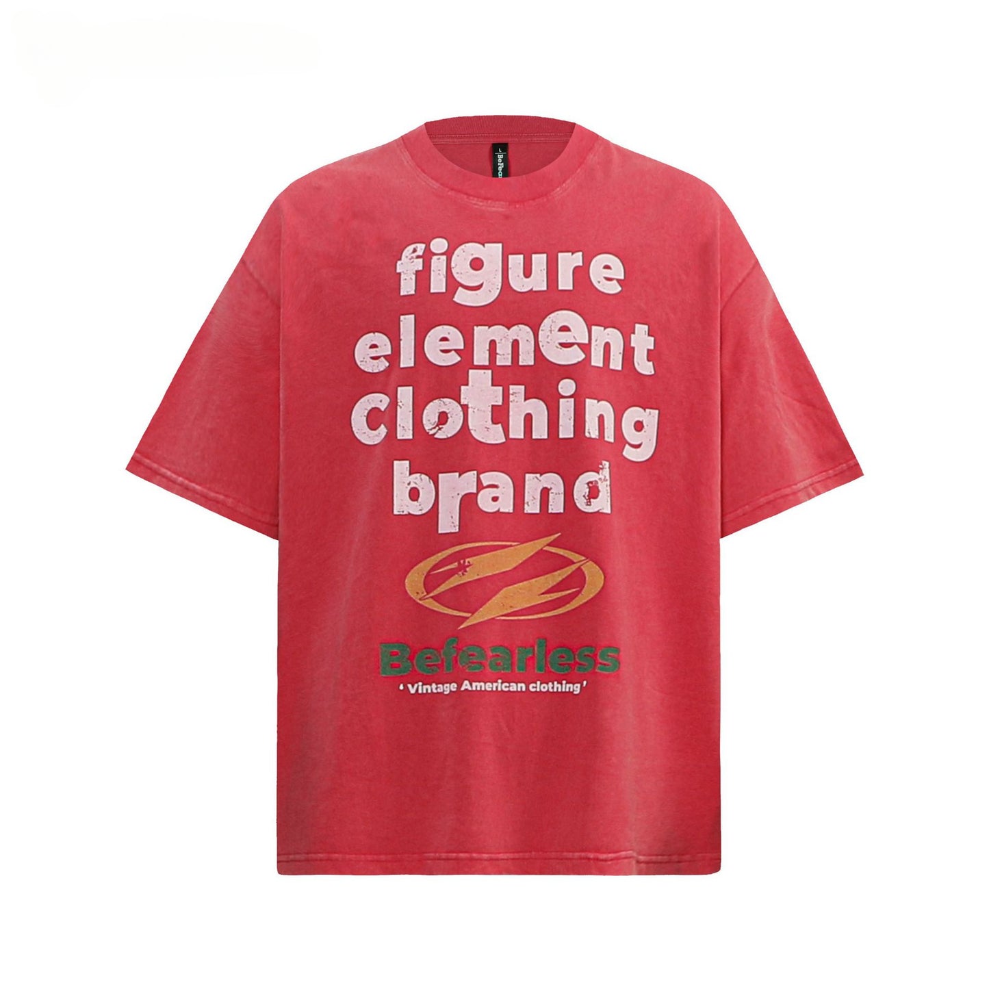 80s And 90s Vintage T Shirts Letter Short Sleeve Men's and Women's Summer Loose Top
