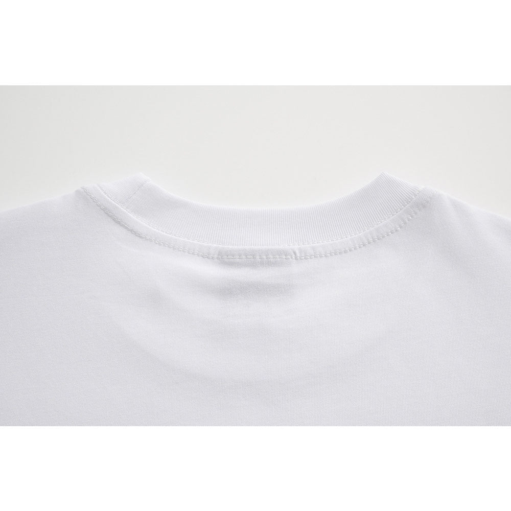 Nostalgia T Shirts Vintage Short Sleeve T-Shirt Summer Loose Top