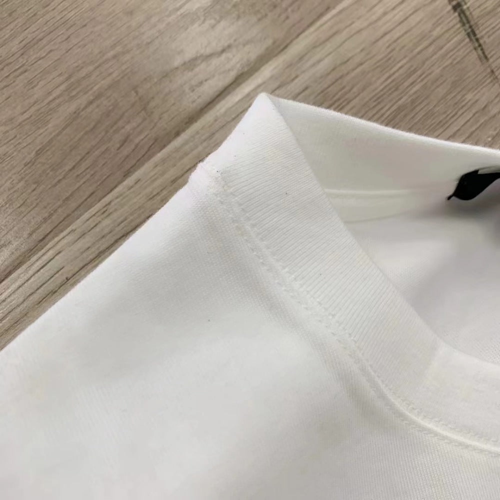 Streetwear Eua t shirt summer casual short wide cleanfit short sleeve t-shirt top