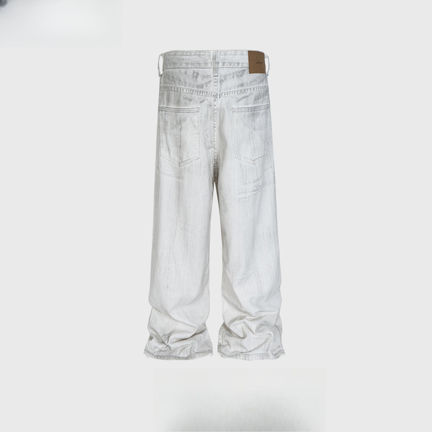 Rock Revival Jeans Ripped Straight White Jeans
