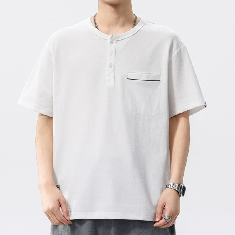 Men T-shirts Short Sleeve Summer Top