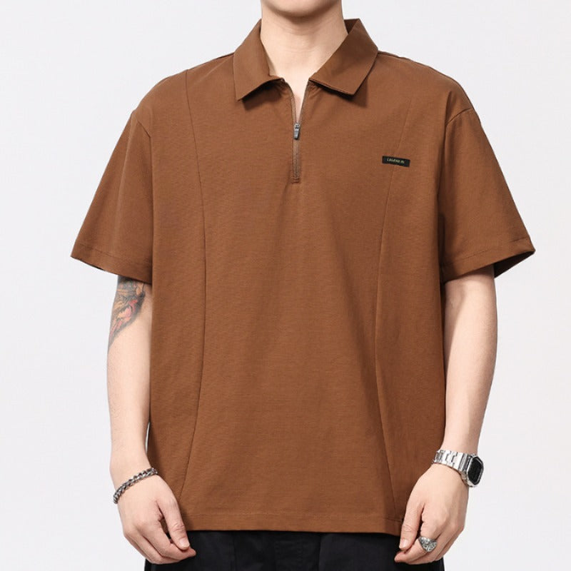 Mens T-shirts Vintage Short Sleeves Summer Loose