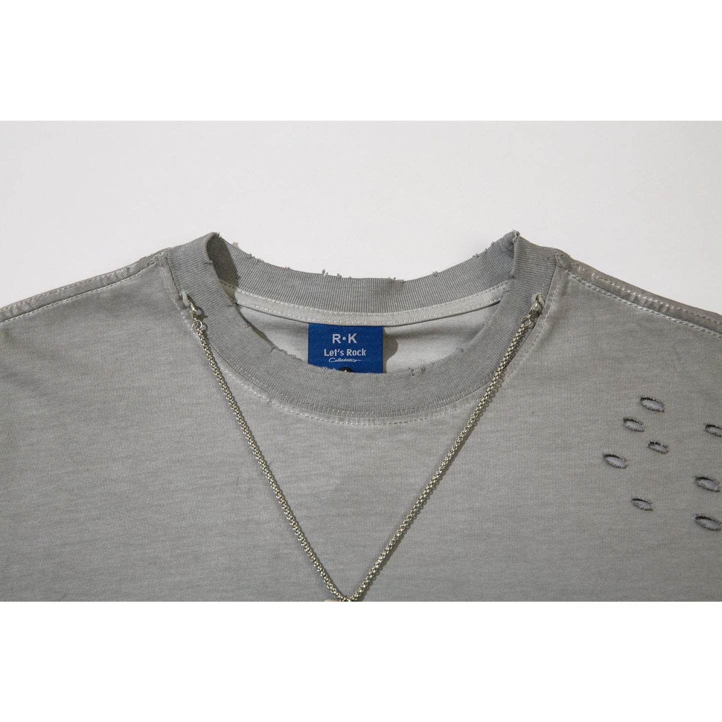 60s Style T Shirts Summer Zip Print T-Shirt Short Sleeve