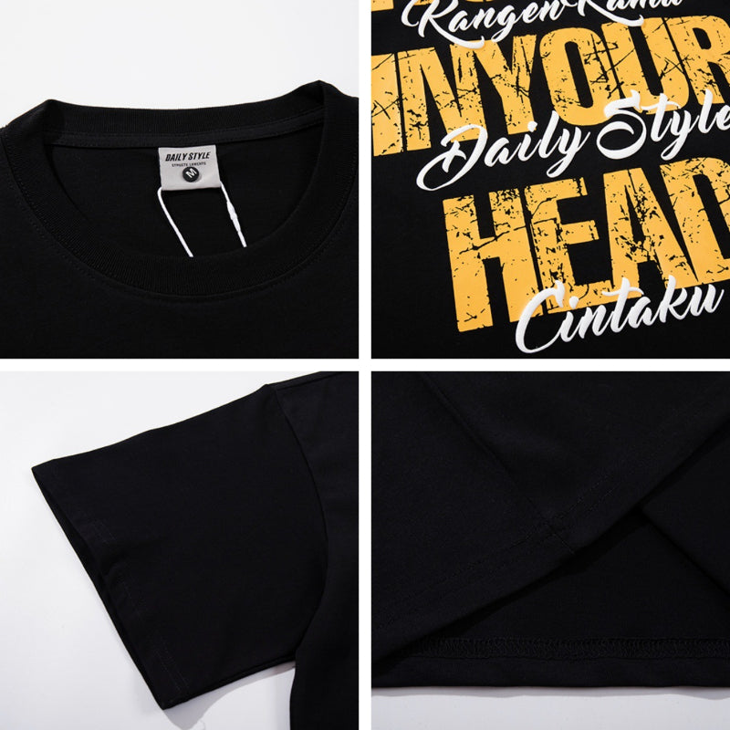 Nyc T Shirt Vintage Short Sleeve T-Shirt Summer Oversize Casual Top