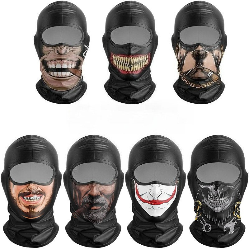 Cycling Windproof Hood Outdoor Cycling Sunscreen Ice Silk Fabric Scarf Face Towel