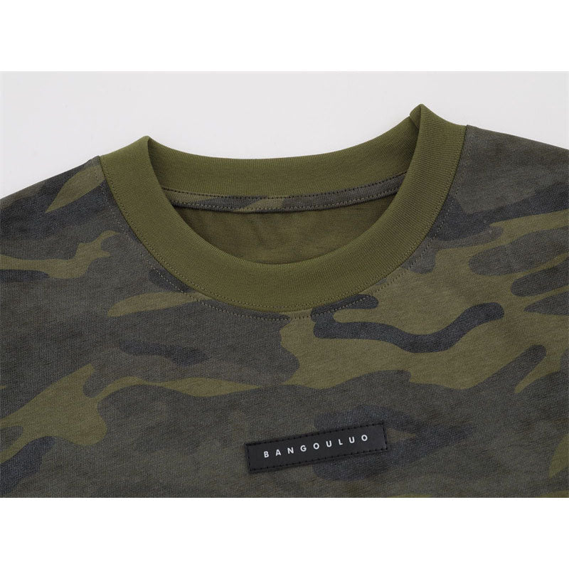 US drip outfits Summer Vintage Casual Loose Short Sleeve T-Shirts