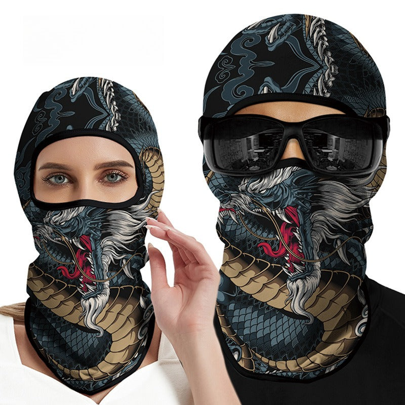 Cycling Windproof Hood Face Protection Men's and Women's