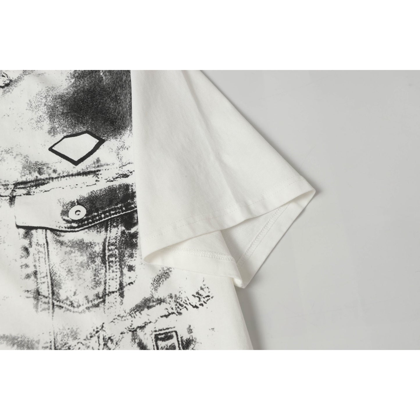 Hip Hop Clothing Summer Hip Hop Graffiti T-Shirt Short Sleeve