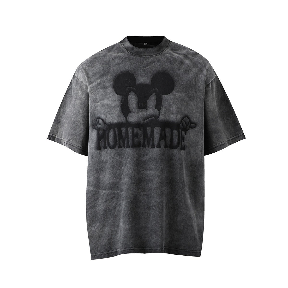 1990 Fashion T-Shirt Loose Cartoon Print Short Sleeve