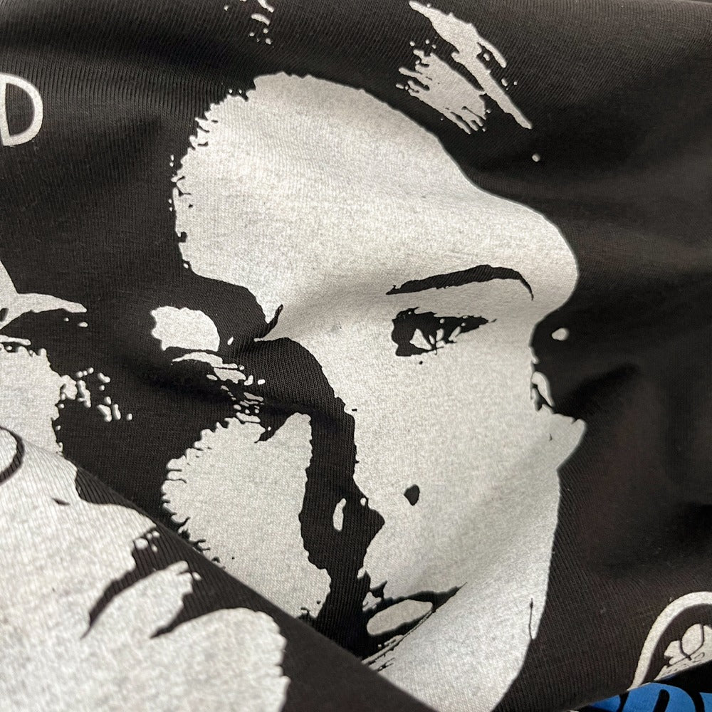 Streetwear Eua t shirt vintage portrait slogan printed Solona fabric cool round neck short sleeve t-shirt