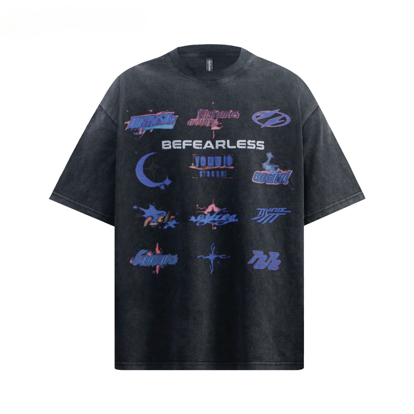 80s And 90s Vintage T Shirts Short Sleeve Summer Loose