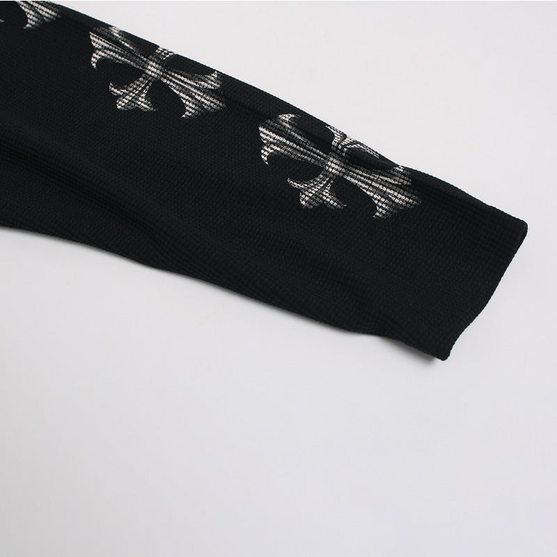 Unisex long-sleeved shirt autum cross