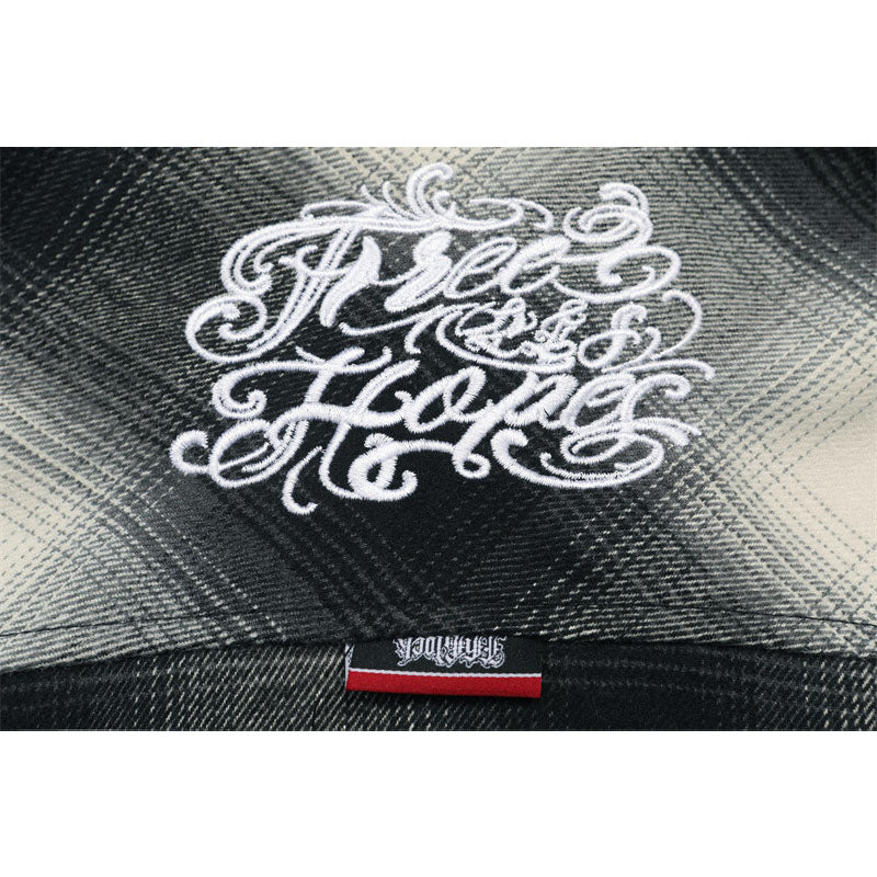 Casual Street Wear Checked Shirt Short Sleeve Shirt