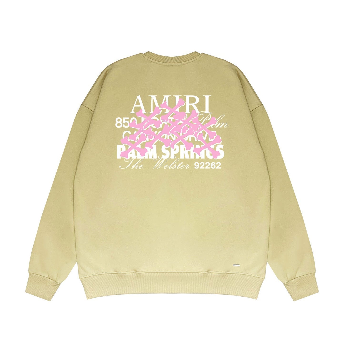 Amiri Sweatshirt Printed Trendy Pure Cotton