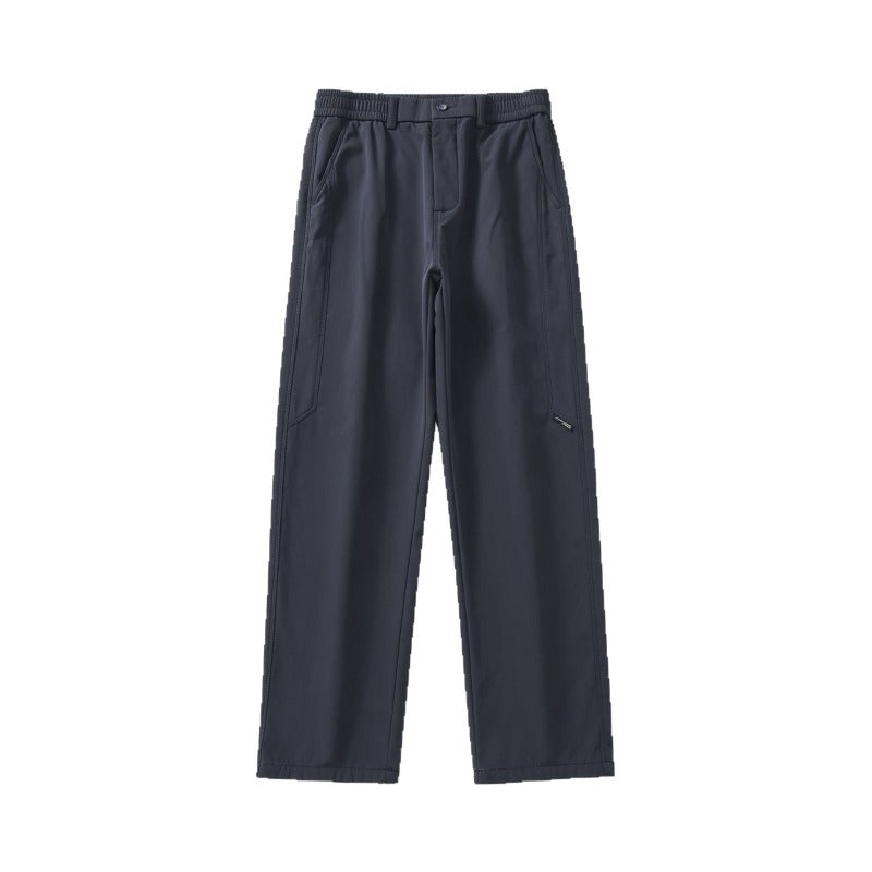 Men Casual Pants Straight Men's Spring and Summer Loose Wide Leg Pants