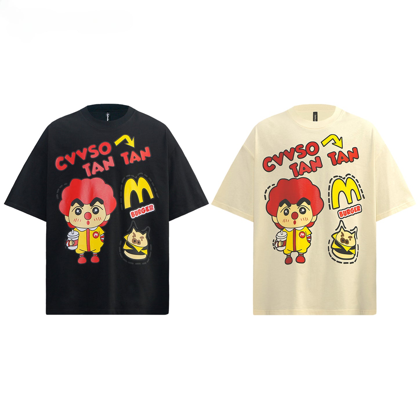 80s And 90s Vintage T Shirts Short Sleeve Summer Loose
