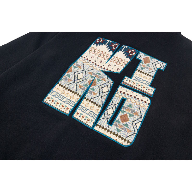 Streetwear Hoodie Embroidered Hooded Sweater Loose Hoodie Jacket
