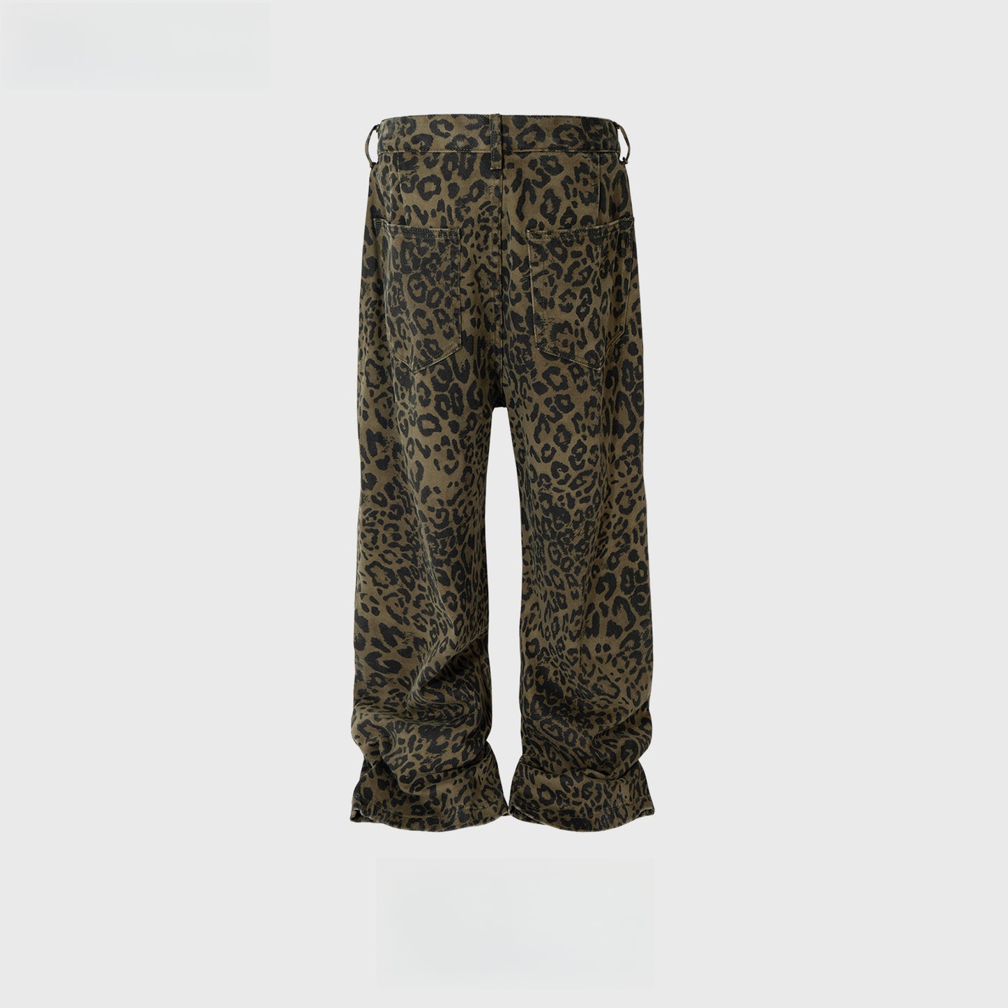 Rock Revival Jeans Vintage Leopard Camo Trousers Slim-Fit Jeans