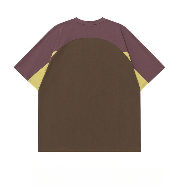 Racing oversized t shirt short sleeve t-shirt oversize loose racing t-shirt