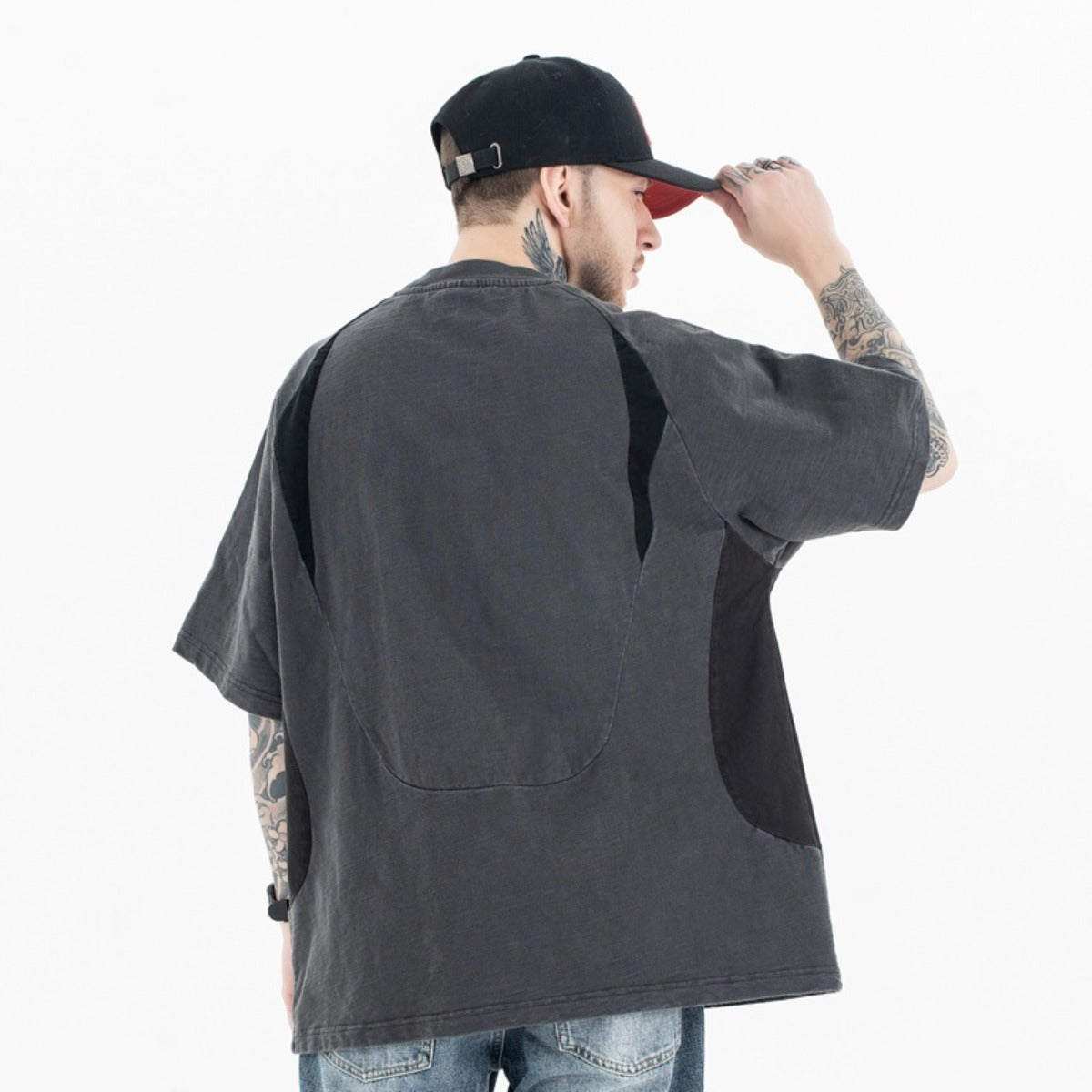 Vic Streetwear Summer Vintage Short Sleeve T-Shirt
