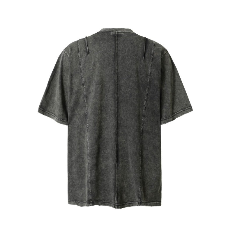 Retro Style Shirt For Men Summer T-Shirt Short Sleeve