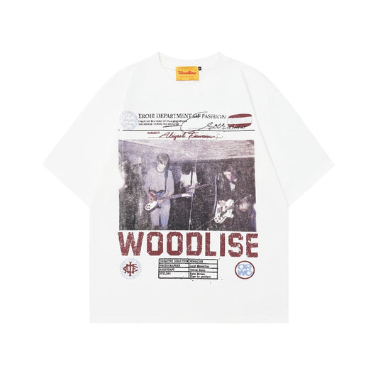 90s West Coast Hip Hop Fashion T Shirts Hip Hop Rock Band Vintage Character Half Sleeve Top