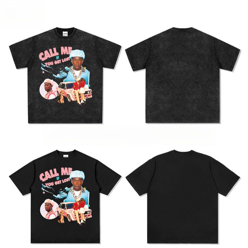 New york hip hop shop tyler hip hop creater taylor short sleeve t-shirt