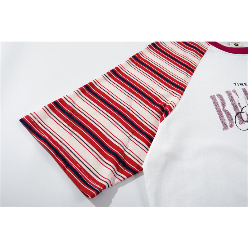 Casual Street Wear Summer Short Sleeve T-Shirt Loose Top