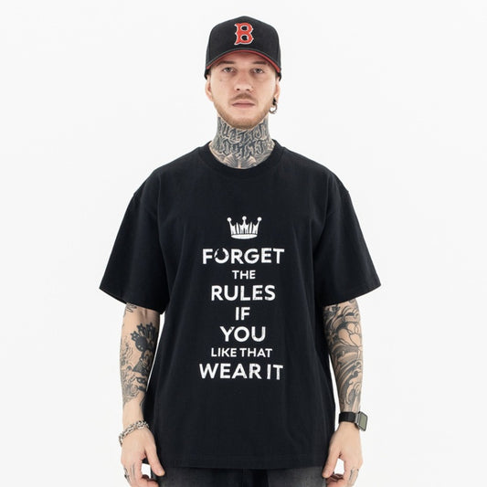 Vic Streetwear Summer Casual Short Sleeve T-Shirt
